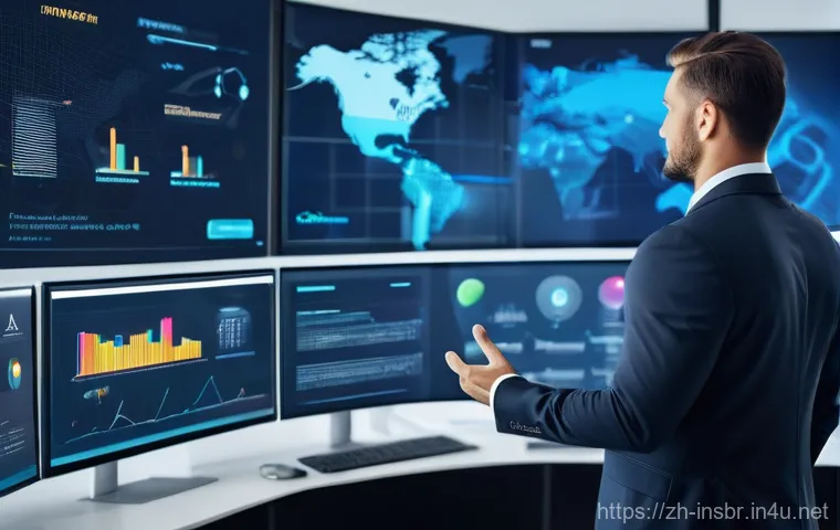 보험중개사와 관련된 성공 사례 인터뷰 - A professional female insurance broker, in her late 30s, with a warm, empathetic smile, sits across ...