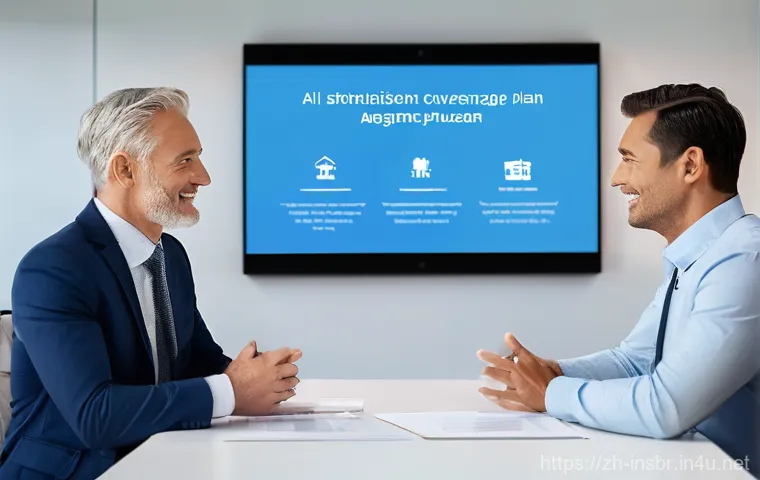 보험중개사 업무 개선 사례 공유 - **Prompt:** A smiling young mother, around 30 years old, is comfortably seated on a sofa in a warm, ...