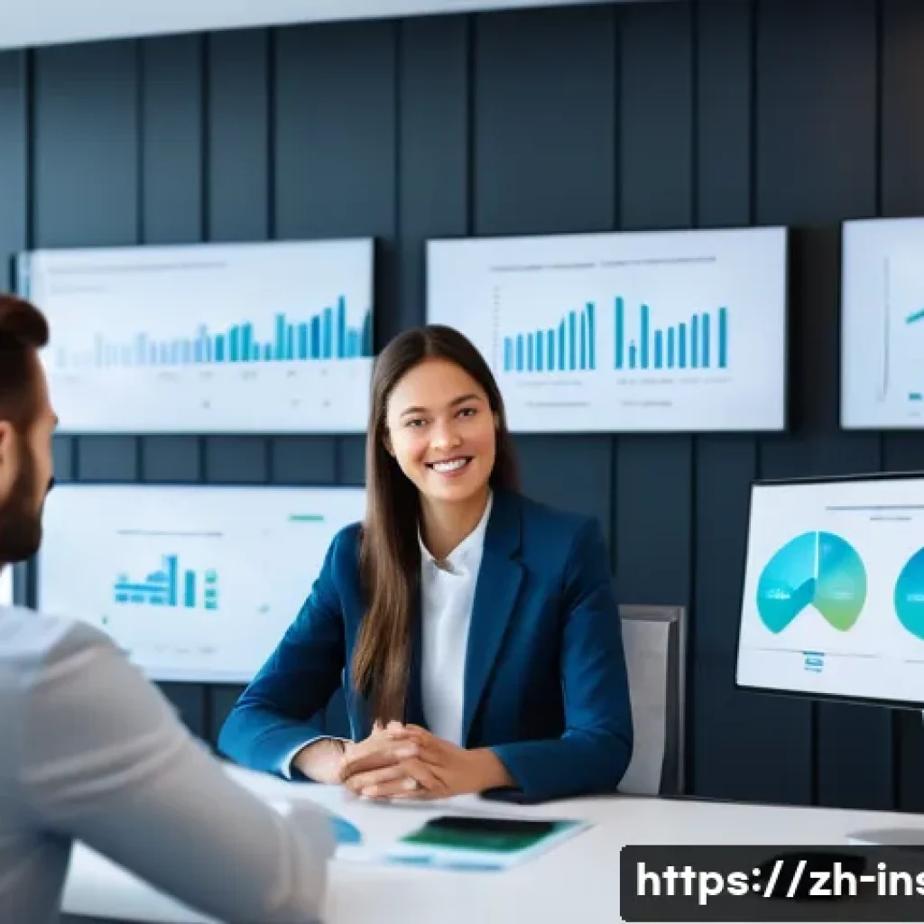 보험중개사와 관련된 최신 보험 기술 성공 사례 연구 분석 및 사례 - **Prompt 1: AI-Powered Personalized Insurance Recommendations**
    "A vibrant, modern office settin...